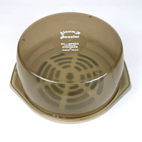 Vintage 1970s Nordic Ware Microwave Roaster Steamer 1 1/2 Qt USA - Picture 1 of 11